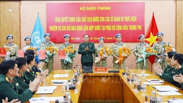 Vietnam gears up for personnel deployment to UN peacekeeping mission